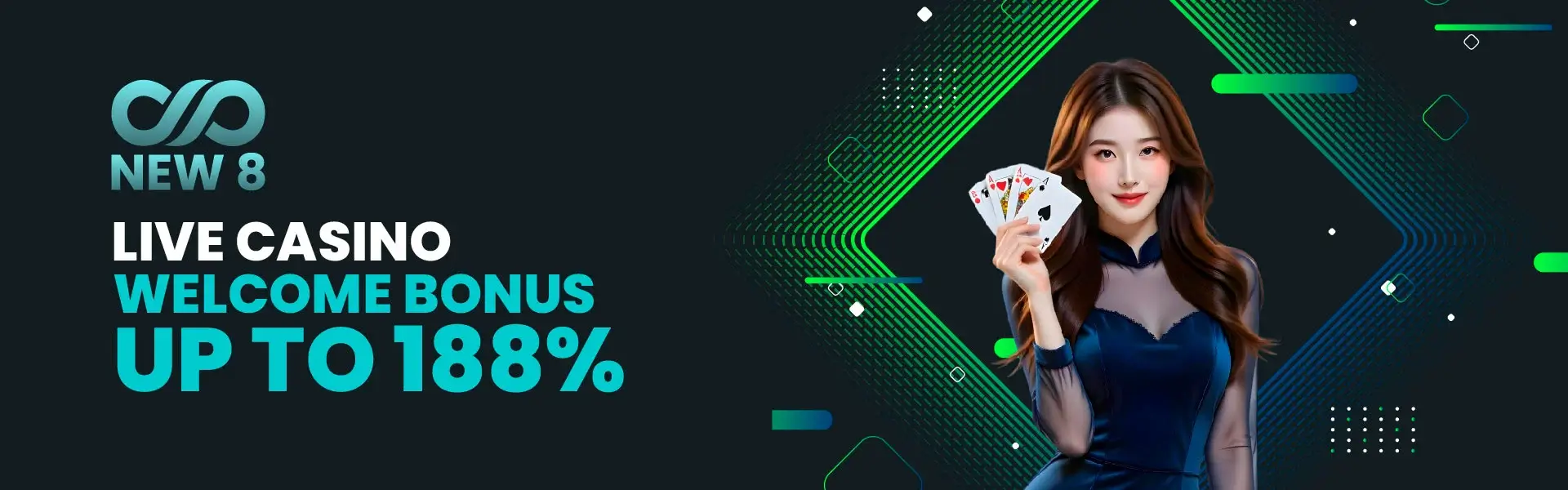 Live Casino Welcome Bonus